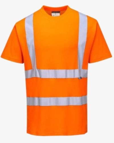 Fluorescent Polo Safety Reflective Working Shirt For Men