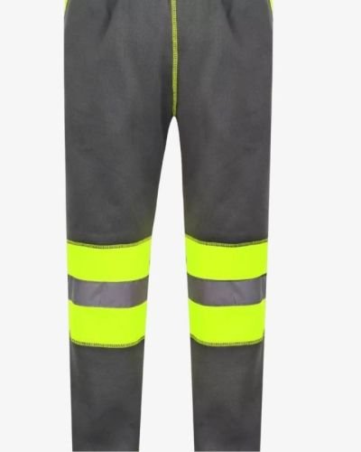 Hi Vis Charcoal Safety Workwear Tracksuit