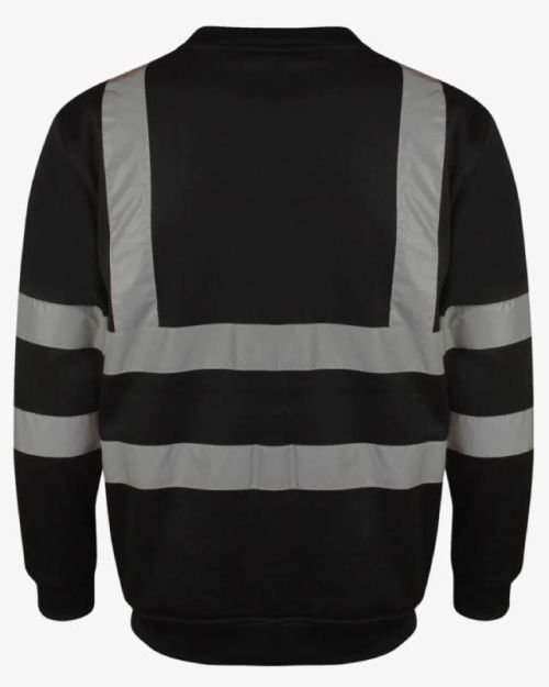 High Visibility Crew Neck Safety Sweatshirt
