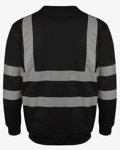 High Visibility Crew Neck Safety Sweatshirt