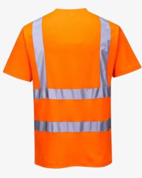 Fluorescent Polo Safety Reflective Working Shirt For Men